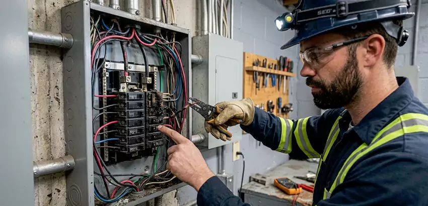 Breaker Box Short Circuit Repair in Debary