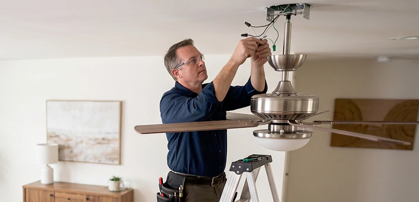 Ceiling Fan Light and Switch Repair in Debary