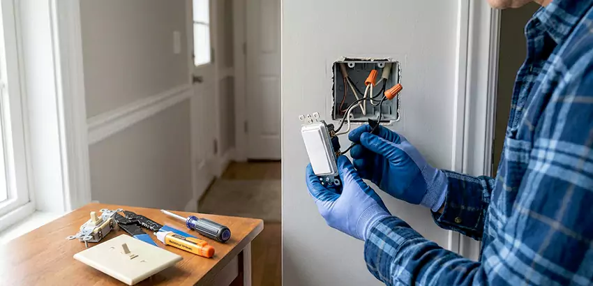 Motion Sensor Light Switch Replacement in Debary