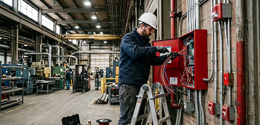Industrial Fire Alarm Installation in Debary