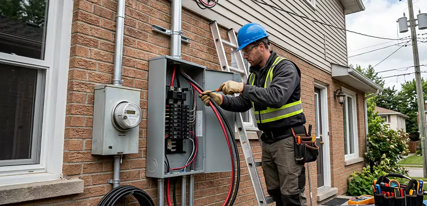 Outdoor Subpanel Installation in Debary