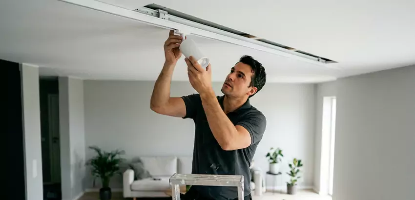 Recessed Track Lighting Installation in Debary