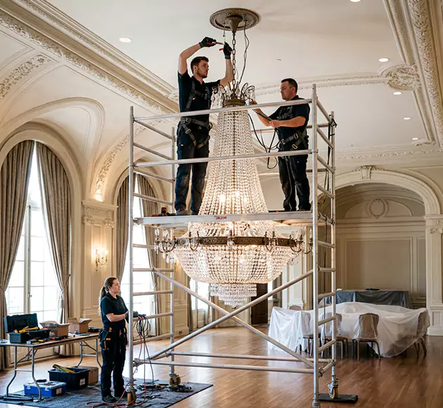 Professional Chandelier Installation: Your Local Fixture Team in Debary, FL